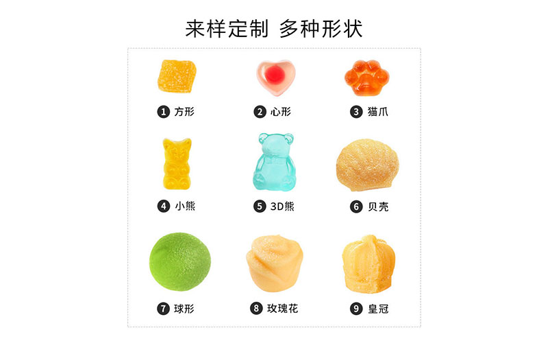 軟糖OEM代加工，營養(yǎng)更美味